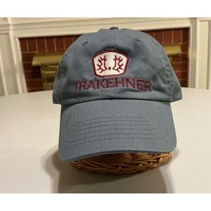 Trakehner Horse Breed Embroidered Baseball Hat Adjustable Blue Gray Unisex